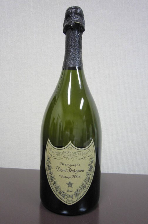 ドンペリ 白 買取 上野 ｜ドン ペリニョン 2008 モエ エ シャンドン社 シャンパーニュ 泡 白を