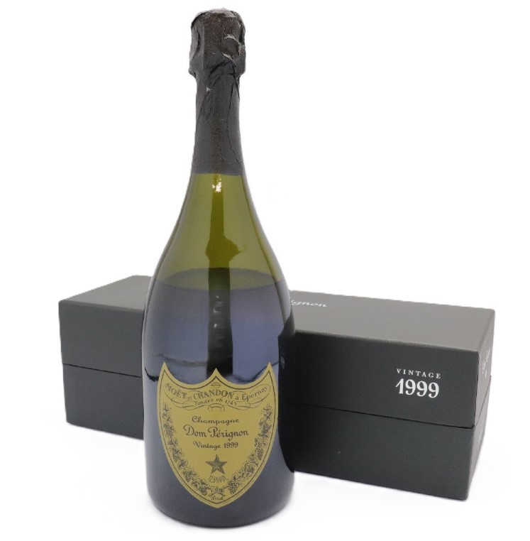 ドンペリ 白 買取 池袋 ｜ドン・ペリニヨン 1999 白 12.5% 750ml シャンパンを