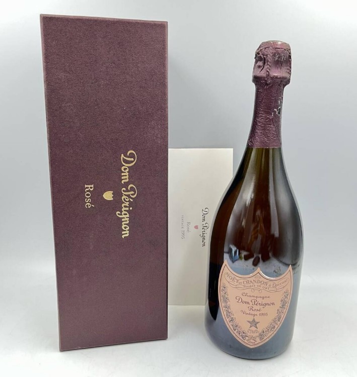 ドンペリ ロゼ 買取 梅田 ｜ドンペリニヨン ロゼ ヴィンテージ 1995 シャンパン 容量750ml アルコール12.5％を