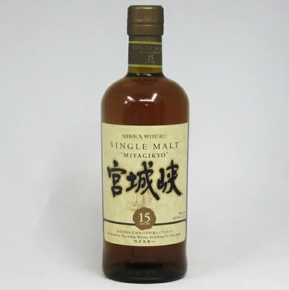 宮城狭15年 買取 なんば ｜宮城峡15年を高価買取しました。