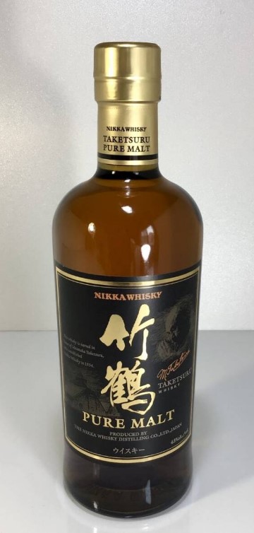 竹鶴 NV 黒ラベル 買取 なんば ｜ニッカ 竹鶴 ピュアモルト NV 黒ラベルを高価買取しました。