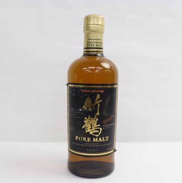 竹鶴 NV 黒ラベル 買取 甲府 ｜NIKKA（ニッカ）竹鶴 ピュアモルト NV 黒ラベルを高価買取しました。