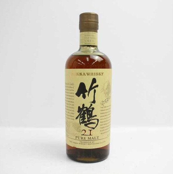 竹鶴21年 買取 新宿 ｜NIKKA（ニッカ）竹鶴 21年 ピュアモルトを高価買取しました。