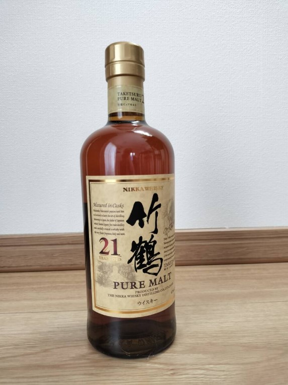 竹鶴21年 買取 千葉 ｜NIkka 竹鶴21年 700mlを高価買取しました。