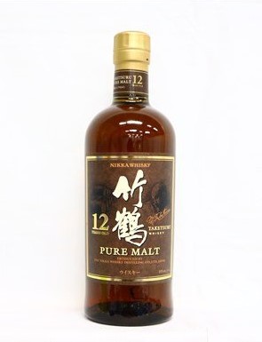 竹鶴12年 買取 茨城日立 ｜ニッカ 竹鶴 12年 ピュアモルトを高価買取しました。