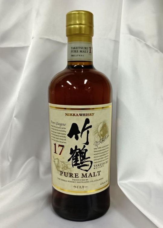 竹鶴17年 買取 新宿 ｜竹鶴17年 ニッカウイスキーを高価買取しました。