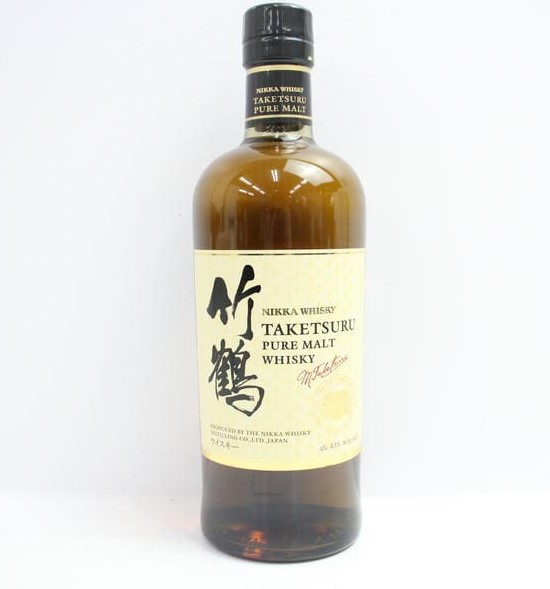 竹鶴 NV 白ラベル 買取 梅田 ｜NIKKA（ニッカ）竹鶴 ピュアモルト NV 白ラベルを高価買取しました。