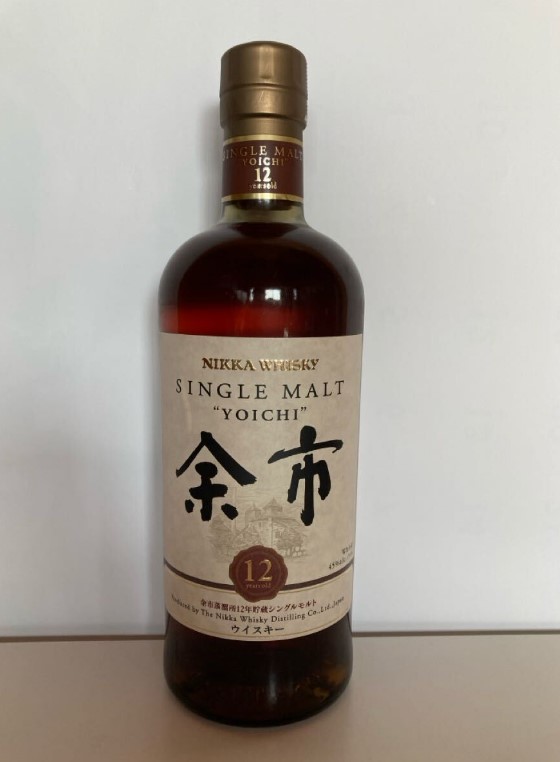 余市12年 買取 甲府 ｜ニッカウヰスキー シングルモルトウイスキー 余市12年を高価買取しました。
