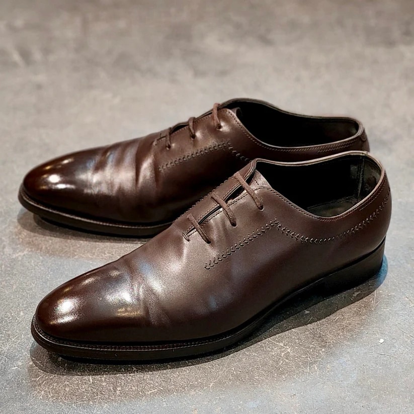 ジョンロブ 買取 渋谷｜ジョンロブ ホルト HOLT 2019イヤーモデル ホールカット ダークブラウン サイズ UK7E 0118ラスト