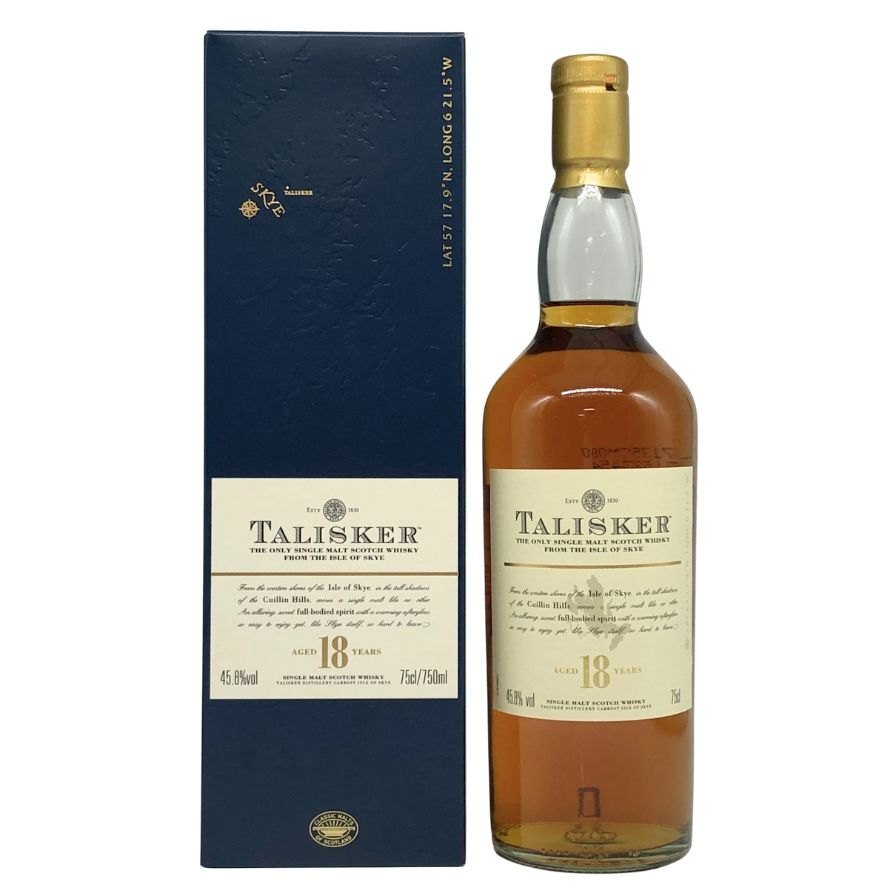 タリスカー 18年 スコッチ ウイスキー 旧ボトル 750ml 45.8% TALISKER