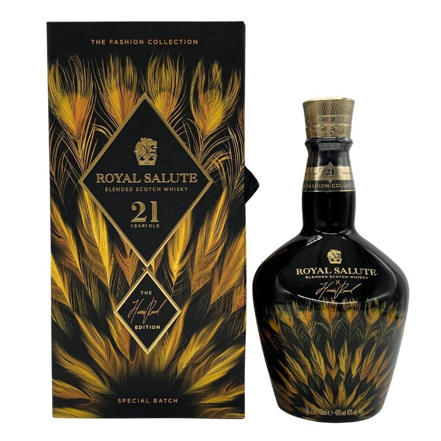 ロイヤル サルート 21年 ファッション コレクション ハリス リード エディション イエロー 40% 700ml Royal Salute 21yo The Fashion