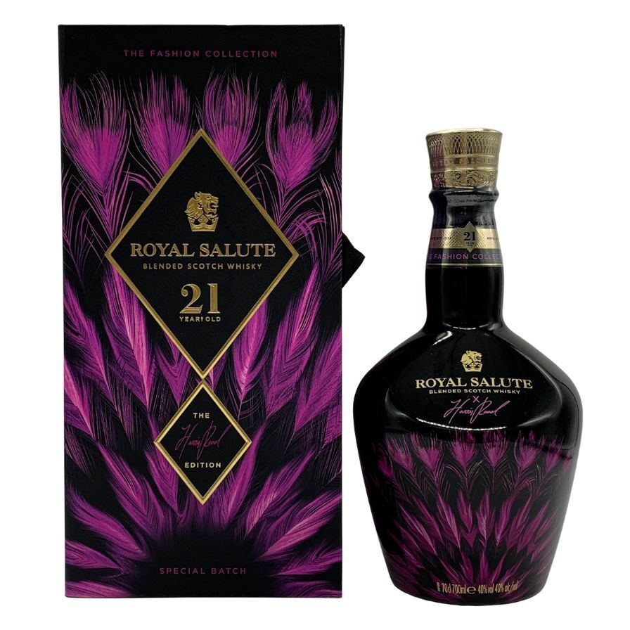 ロイヤル サルート 21年 ファッション コレクション ハリス リード エディション パープル 40% 700ml Royal Salute 21yo The Fashion