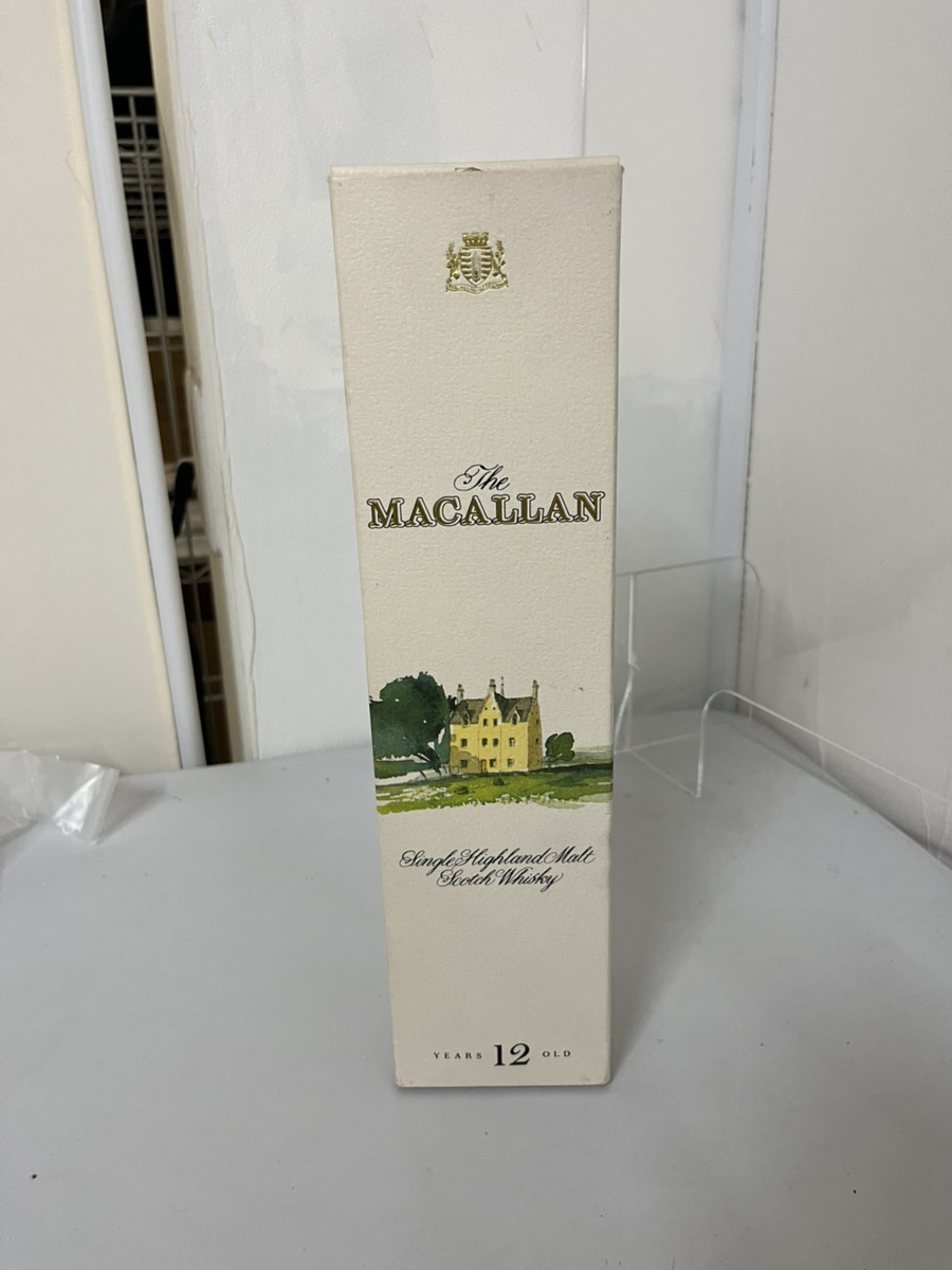 マッカラン 12年 旧ボトル マチュアード イン シェリーウッド 750ml 43% Macallan