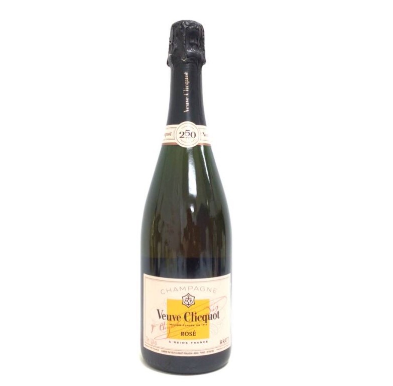 ヴーヴクリコ ロゼ 買取 甲府 ｜シャンパン ヴーヴクリコ ロゼ ローズラベル 750ml 12.5%を