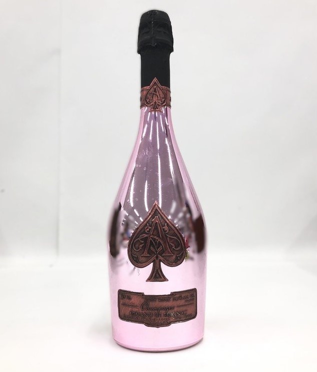 アルマンドブリニャック ロゼ 買取 新宿 ｜アルマンドブリニャック シャンパン ロゼ 750ml 12.5％を
