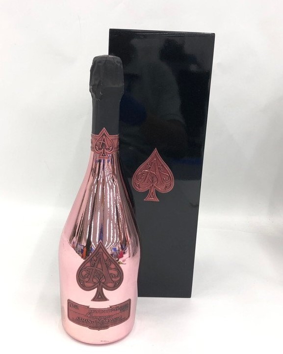アルマンドブリニャック ロゼ 買取 甲府 ｜アルマンドブリニャック シャンパーニュ ロゼ ブリュット 750ml 12.5％を