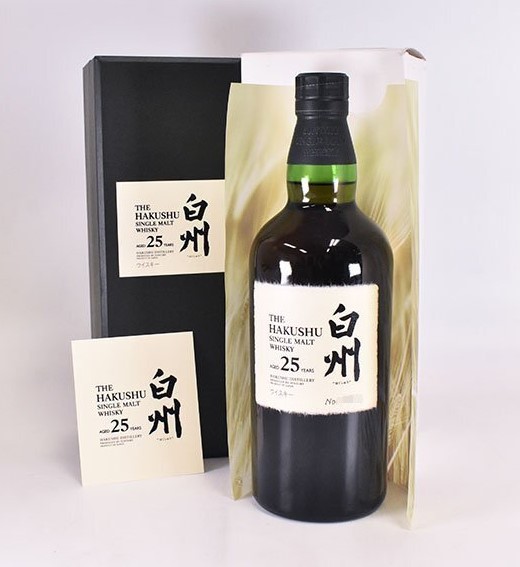 白州25年 買取 神戸三宮 ｜サントリー ウイスキー 白州 25年を