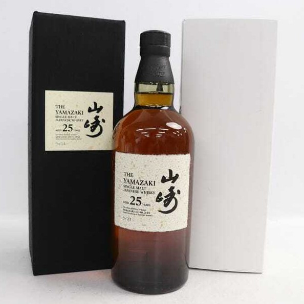 山崎25年 買取 上野 ｜SUNTORY（サントリー）山崎 25年 43％ 700mlを