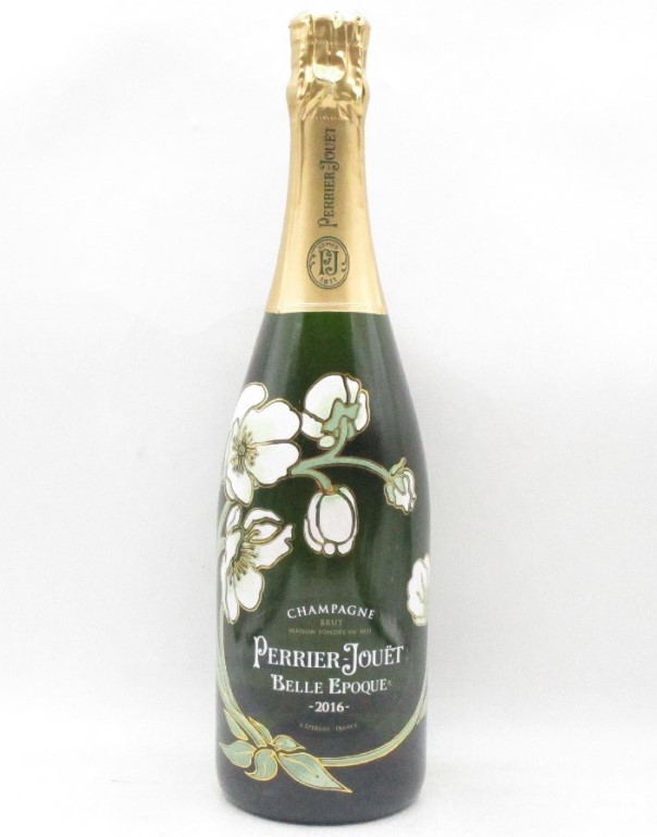 ベルエポック ブリュット 買取 甲府 ｜PERRIER JOUET BELLE EPOQUE 2016 ペリエ ジュエ ベルエポック ブリュット シャンパン 750mlを