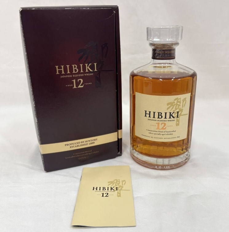 響12年 買取 姫路 ｜SUNTORY サントリー ウイスキー 響 12年を