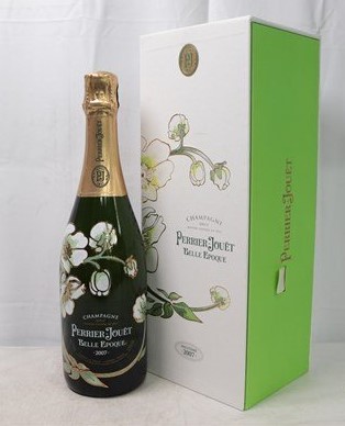 ベルエポック ブリュット 買取 姫路 ｜ペリエ・ジュエ ベル・エポック ブリュット 2007 750ml 12.5％ 箱付き シャンパンを