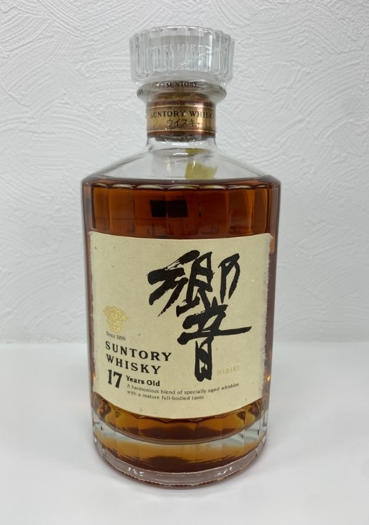 響17年 買取 上野 ｜SUNTORY ウイスキー whisky サントリー 響 17年 700ml 43%を