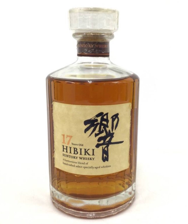 響17年 買取 千葉 ｜ウイスキー サントリー 響 17年 700ml 43%を
