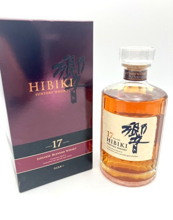響17年 買取 神戸三宮 ｜サントリー ジャパニーズウイスキー SUNTORY WHISKY 響 17年 700ml 43% 冊子 箱付を