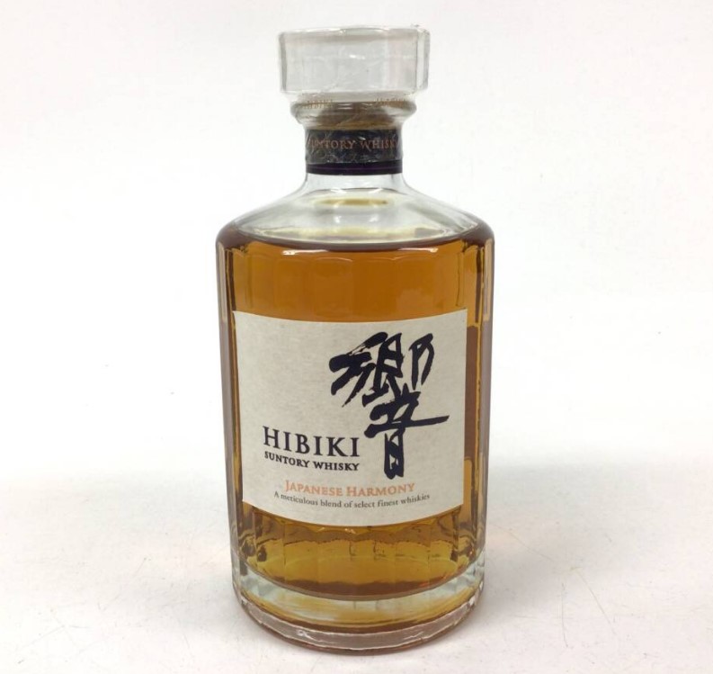 響ジャパニーズハーモニー 買取 甲府 ｜ウイスキー whisky サントリー 響 ジャパニーズハーモニー 700ml 43%を
