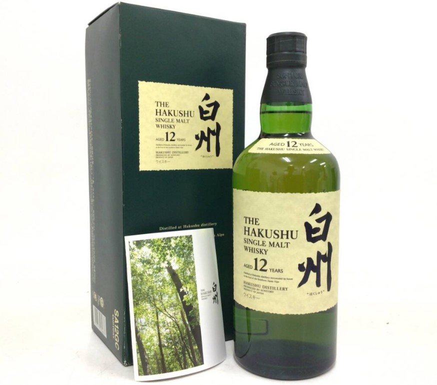 白州12年 買取 千葉 ｜ウイスキー サントリー 白州 12年 シングルモルト 700ml 43%を
