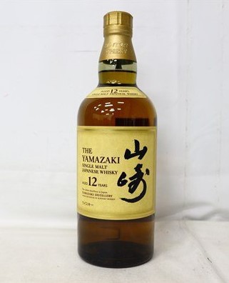 山崎12年 買取 姫路 ｜サントリー 山崎 12年 シングルモルト 700ml 43% ジャパニーズを