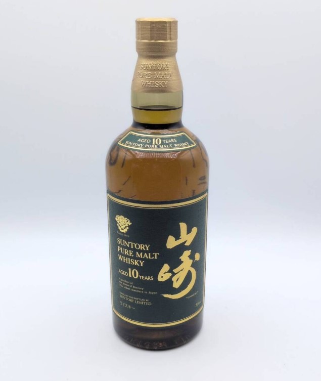 山崎10年 買取 甲府 ｜SUNTORY　PURE MALT　WHISKY 山崎10年 40% 700mlを