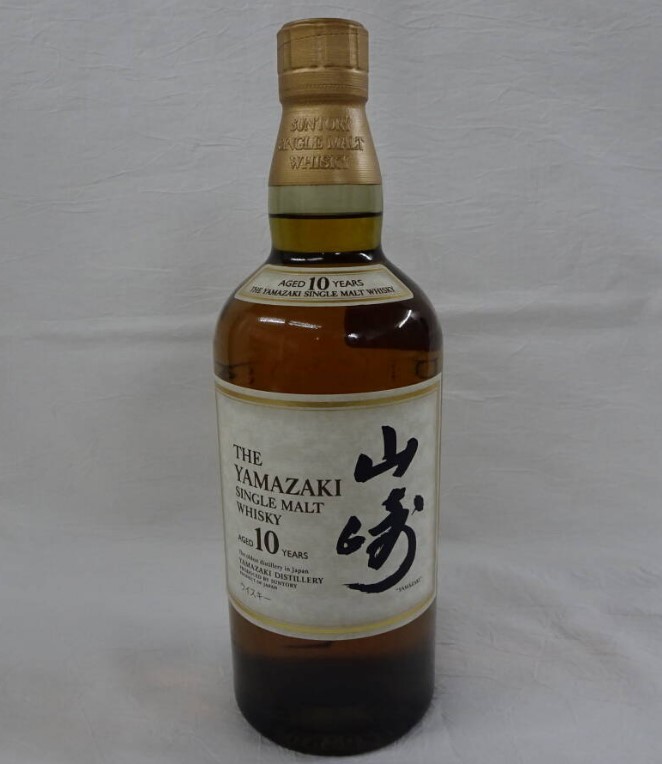 山崎10年 買取 神戸三宮 ｜サントリー 山崎 10年 ホワイトラベルを