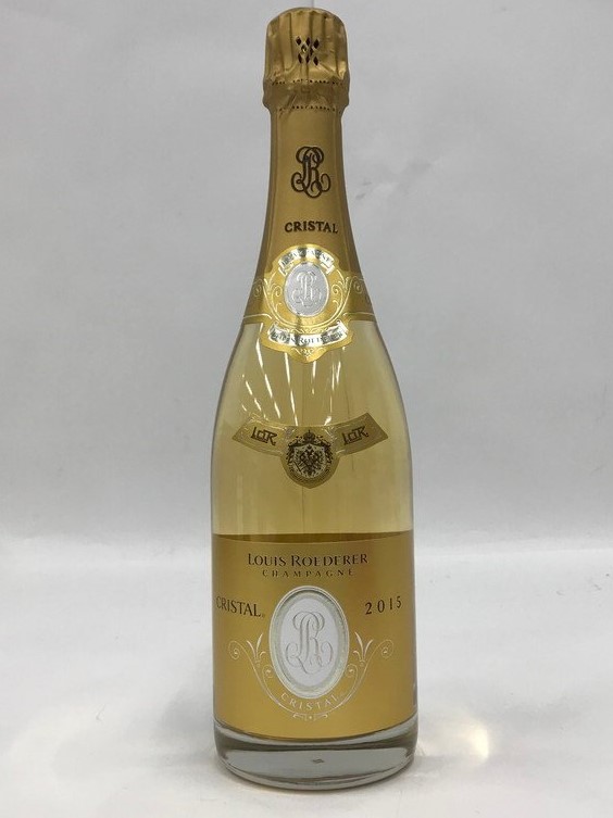 ルイロデレール クリスタル 買取 上野 ｜LOUIS ROEDERER ルイロデレール シャンパーニュ クリスタル 2015年 750mlを