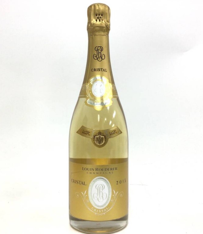 ルイロデレール クリスタル 買取 梅田 ｜シャンパン ルイロデレール クリスタル 2015 750ml 12.5%を