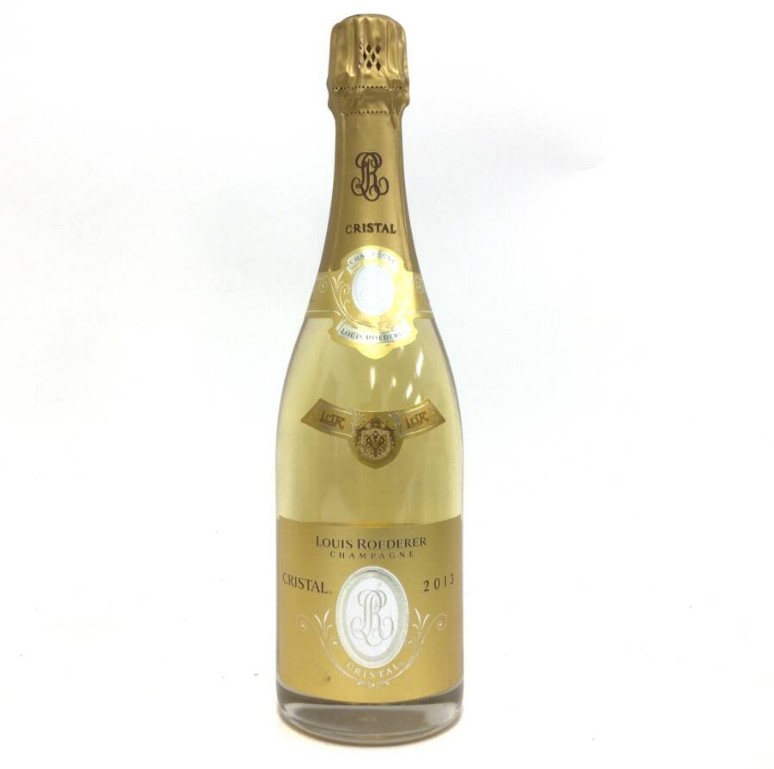 ルイロデレール クリスタル 買取 渋谷 ｜シャンパン ルイロデレール クリスタル 2013 750ml 12.5%を