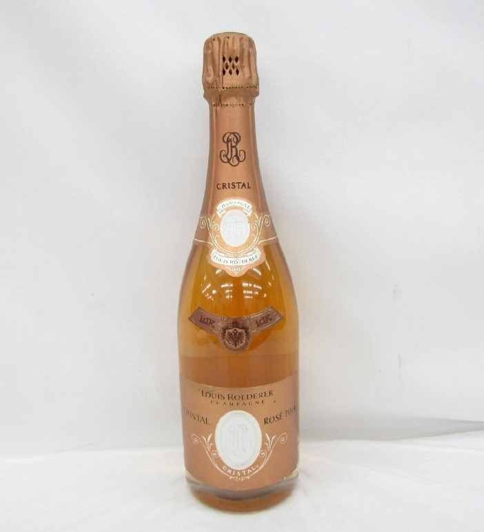 ルイロデレール クリスタル ロゼ 買取 新宿 ｜LOUIS ROEDERER ルイ・ロデレール クリスタル ロゼ 2006 シャンパン 750ml 12%を