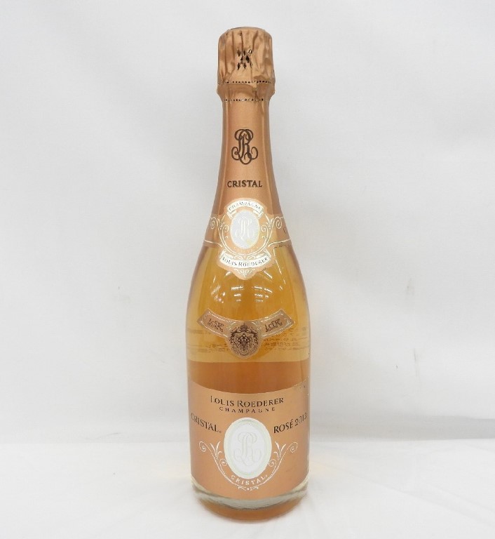 ルイロデレール クリスタル ロゼ 買取 上野 ｜LOUIS ROEDERER ルイ・ロデレール クリスタル ロゼ 2013 シャンパン 750ml 12%を