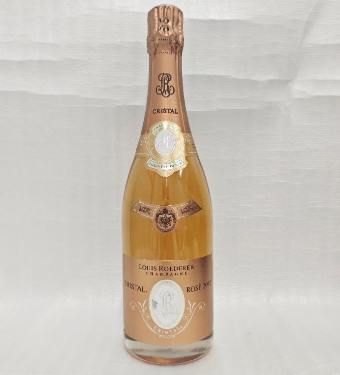 ルイロデレール クリスタル ロゼ 買取 神戸三宮 ｜ルイ・ロデレール クリスタル ロゼ 2012 12％ 750ml シャンパンを