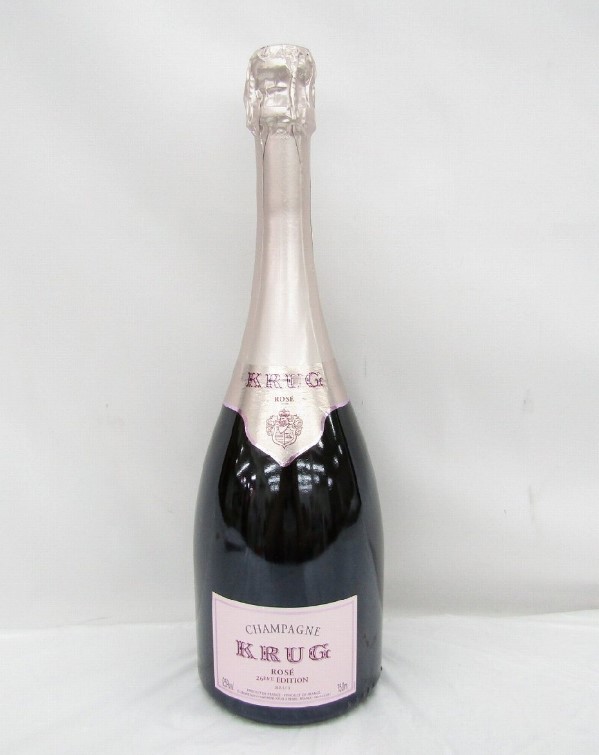 クリュッグ ロゼ 買取 新宿 ｜KRUG ROSE クリュッグ ロゼ シャンパン 750ml 12.5％を
