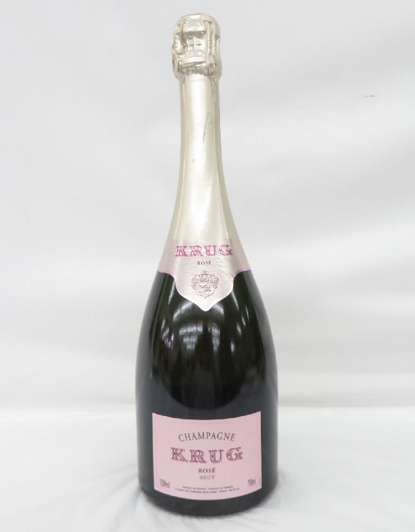 クリュッグ ロゼ 買取 姫路 ｜KRUG ROSE クリュッグ ロゼ ブリュット シャンパン 750ml 12.5％を