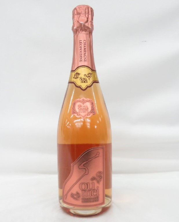 ソウメイ ロゼ 買取 姫路 ｜ソウメイ ブリュット ロゼ シャンパン 750ml 12.5%を