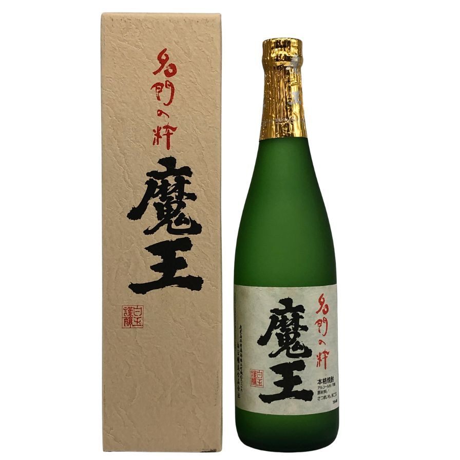 白玉醸造 魔王 名門の粋 720ml 25%