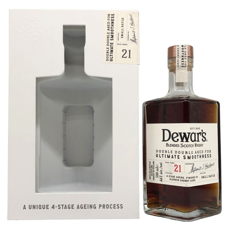 デュワーズ 21年 ダブルダブル スモールバッチ 46% 500ml Dewars