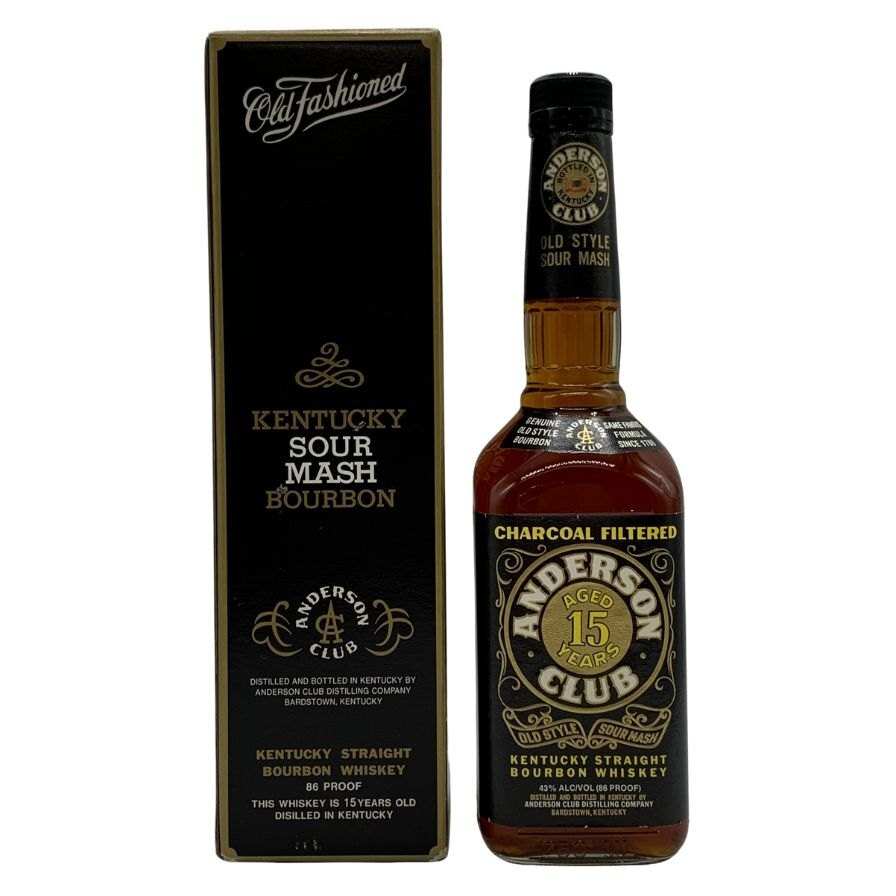 アンダーソン クラブ 15年 750ml 43% ANDERSON CLUB