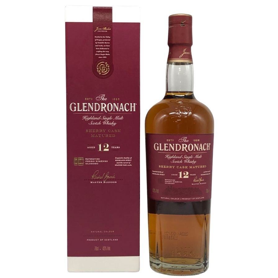 グレンドロナック 12年 シェリーカスク マチュアード 43% 700ml