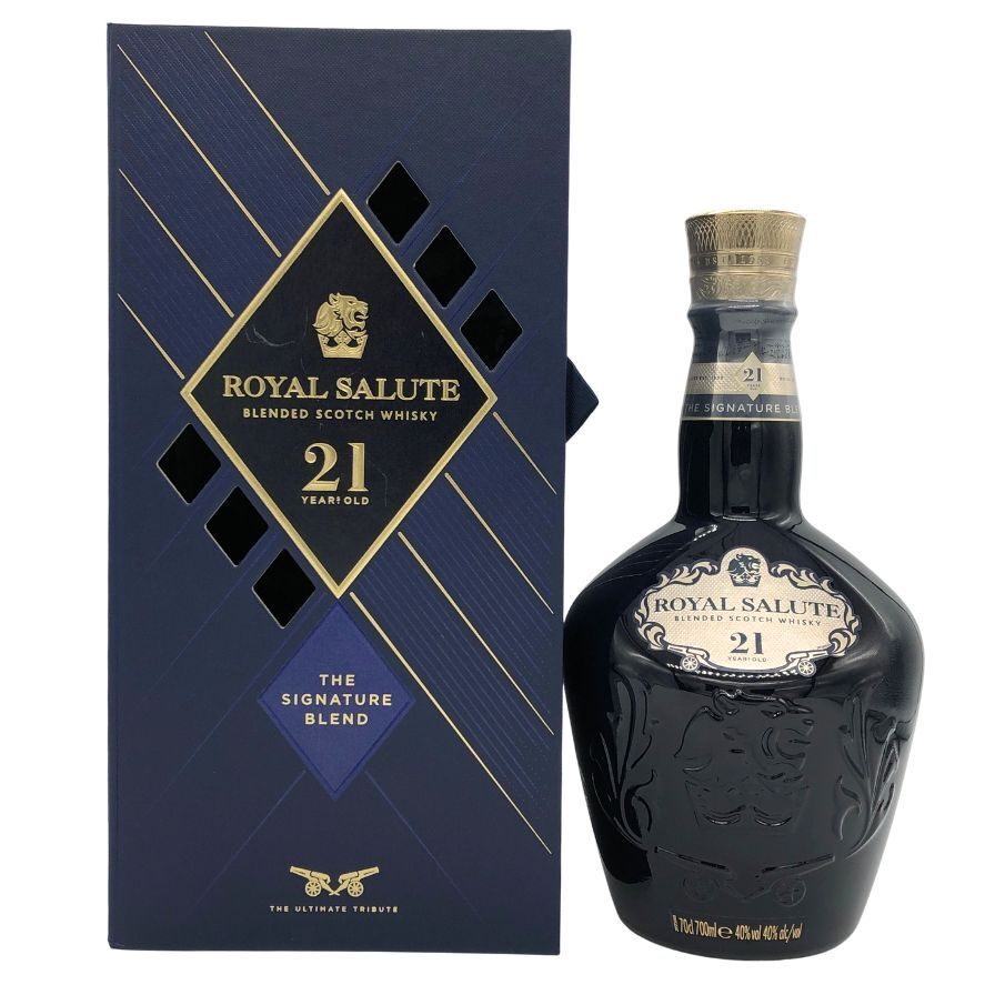 ロイヤルサルート 21年 シグネチャーブレンド 青陶器ボトル 700ml 40% ROYAL SALUTE