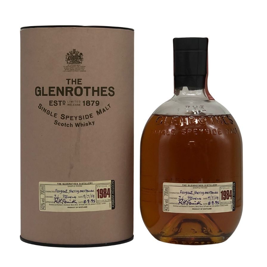 グレンロセス 1984 700ml 43% GLENROTHES