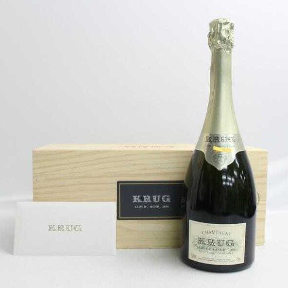 クリュッグ クロデュメニル 買取 千葉 ｜KRUG（クリュッグ）クロ デュ メニル ブリュット ブランドブラン 2006 12.5% 750mlを