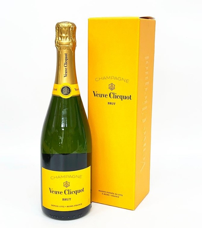 ヴーヴクリコ イエロー 買取 横浜 ｜Veuve Clicquot ヴーヴクリコ イエローラベル ブリュット BRUT 750ml 箱付きを